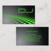 Einzigartige DJ-Visitenkarte Visitenkarte (Vorne/Hinten)