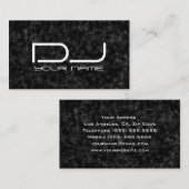 Einzigartige DJ-Visitenkarte Visitenkarte (Vorne/Hinten)