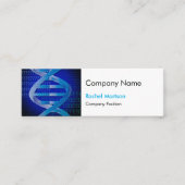 Einzigartige DNA-Wissenschaft Mini Visitenkarte (Vorderseite)