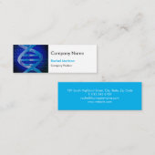 Einzigartige DNA-Wissenschaft Mini Visitenkarte (Vorne/Hinten)