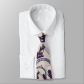 Einzigartige doppelte mit Seiten versehene Krawatte (Gebunden)