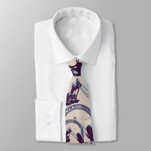 Einzigartige doppelte mit Seiten versehene Krawatte (Gebunden)