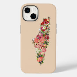 Einzigartige einfache Karte Floral Palestine Case- Case-Mate iPhone 14 Hülle