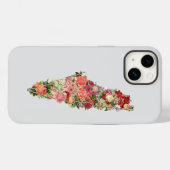 Einzigartige einfache Klassik Floral Palestine Kar Case-Mate iPhone Hülle (Rückseite (Horizontal))