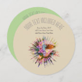 Einzigartige Einladung von LH zu Burst (Vorne/Hinten)