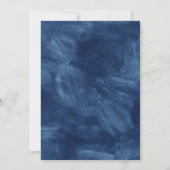 Einzigartige Einladung zum Hochzeitsschwert von Pi (Rückseite)