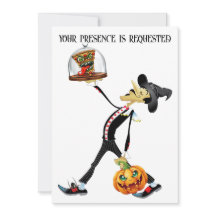 Einzigartige Einladung zur Ansammlung Halloween