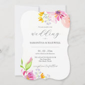 Einzigartige Einladung zur Hochzeit (Vorderseite)