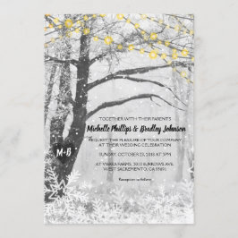 Einzigartige Einladung zur Hochzeit im rustikalen 