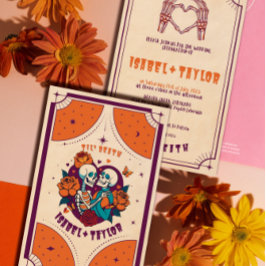 Einzigartige Einladung zur Hochzeitsfeier mit Funk