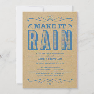 Einzigartige Einladungen für Babydusche