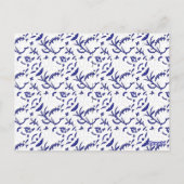 Einzigartige Erinnerungen Postkarte (Rückseite)