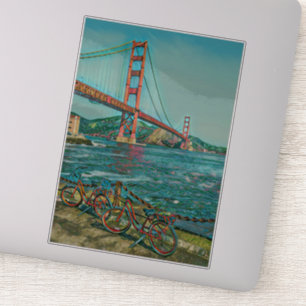 Einzigartige Fahrradgeschenke Aufkleber