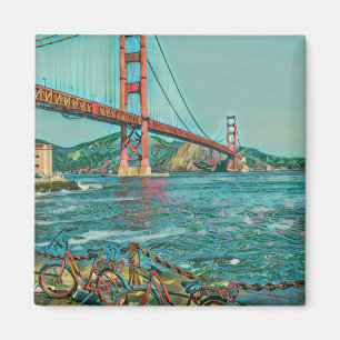 Einzigartige Fahrradgeschenke Magnet