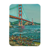 Einzigartige Fahrradgeschenke Magnet (Vertikal)