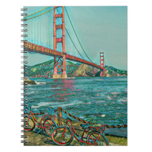 Einzigartige Fahrradgeschenke Notizblock