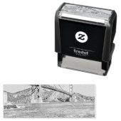 Einzigartige Fahrradgeschenke Permastempel (Beispiel)