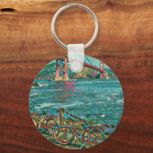 Einzigartige Fahrradgeschenke Schlüsselanhänger (Vorderseite)