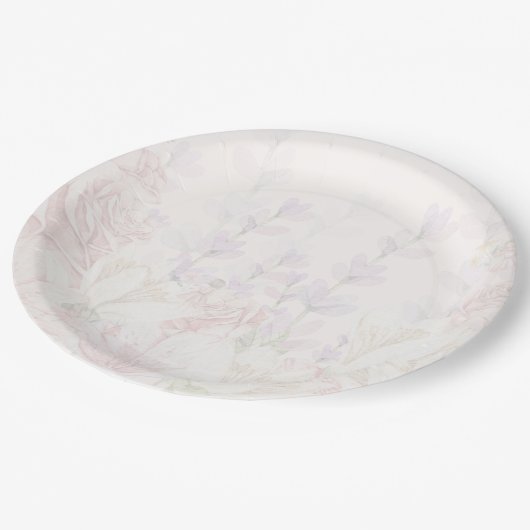 Einzigartige Fairy Paperware Pappteller (Schrägansicht)