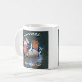EINZIGARTIGE FARBFARBIGE MANDARIN DUCK KAFFEETASSE (Vorderseite Links)