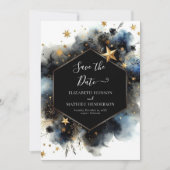 Einzigartige feierliche Hochzeit Save The Date (Vorderseite)
