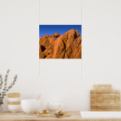 Einzigartige Felsformation, Kalifornien Poster (Küche)