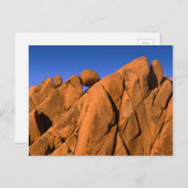 Einzigartige Felsformation, Kalifornien Postkarte (Vorne/Hinten)