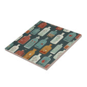 einzigartige Flaschenkunst Fliese (Seite)