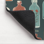 einzigartige Flaschenkunst Mousepad (Ecke)