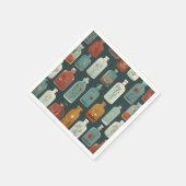 einzigartige Flaschenkunst Serviette (Ecke)