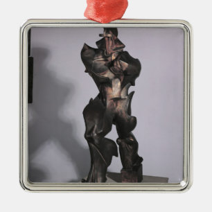 Einzigartige Formen der Kontinuität in Space, 191 Silbernes Ornament