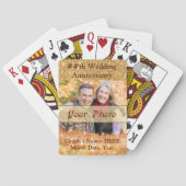 Einzigartige Foto-Gastgeschenke zum Personalisiert Spielkarten (Rückseite)