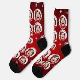 Einzigartige Foto Socken zum Weihnachtsthema