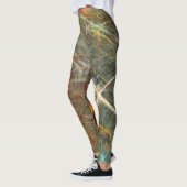 Einzigartige Fraktal Artwork-Leggings Leggings (Links)