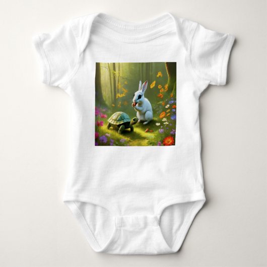 Einzigartige Freundschaft Baby Strampler (Vorderseite)