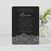 Einzigartige Gartenlandschaft Künstler Geburtstag  Einladung (Stehend Vorderseite)