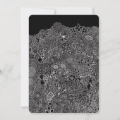 Einzigartige Gartenlandschaft Künstler Geburtstag  Einladung (Rückseite)