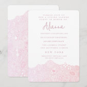 Einzigartige Gartenlandschaft Künstler Geburtstag  Einladung (Vorne/Hinten)