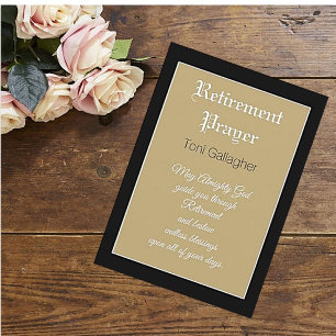 Einzigartige Gebrauchtkarte für das Ruhestandsgebe Karte