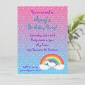 Einzigartige Geburtstagseinladung Einladung (Stehend Vorderseite)