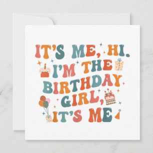 Einzigartige Geburtstagsfeier, ich bin im Geburtst Einladung