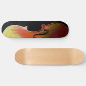 Einzigartige Geige störte musikalische Fiddle Skateboard (Horizontal)