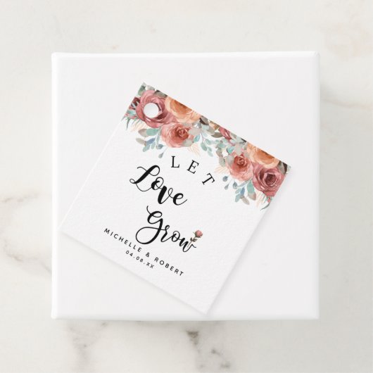 Einzigartige, Gelassen Liebe Grow, Ätherische Blüt Geschenkanhänger (Beispiel)