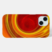 einzigartige gelbe Marmorsonnenstrahlen Laser Lini Case-Mate iPhone Hülle (Rückseite (Horizontal))