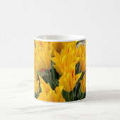 Einzigartige Gelbtulpen Kaffeetasse (Mittel)