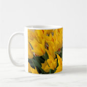 Einzigartige Gelbtulpen Kaffeetasse (Links)