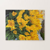 Einzigartige Gelbtulpen Puzzle (Horizontal)