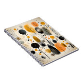 Einzigartige geometrische Formgebung Notizblock (Rechte Seite)