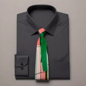 Einzigartige geometrische Krawatte