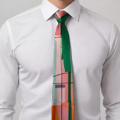 Einzigartige geometrische Krawatte